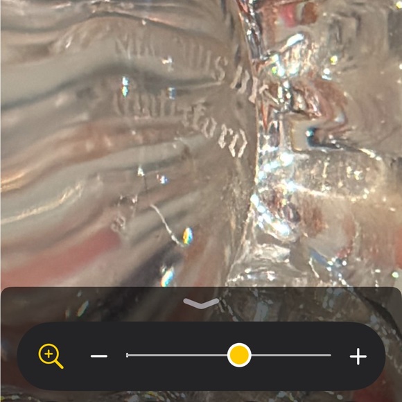 Marquis by Waterford Small Crystal Cut Scalloped Bowl/Tealight Holder - Picture 5 of 6